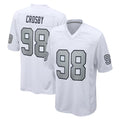 Parkc LV.Raiders #98 Maxx Crosby Player White Alternate Home Game Stitched Jerseys