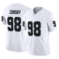 Parkc LV.Raiders #98 Maxx Crosby Player White Limited Vapor F.U.S.E. Home Game Stitched Jerseys