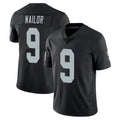 Parkc LV.Raiders #9 Jalen Nailor Player Black Limited Vapor Untouchable Home Game Stitched Jerseys