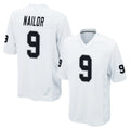 Parkc LV.Raiders #9 Jalen Nailor Player White Home Game Stitched Jerseys
