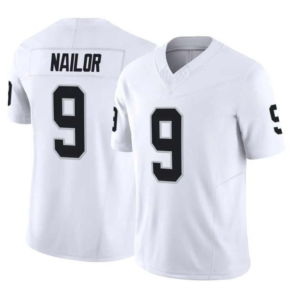 Parkc LV.Raiders #9 Jalen Nailor Player White Limited Vapor F.U.S.E. Home Game Stitched Jerseys
