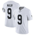 Parkc LV.Raiders #9 Jalen Nailor Player White Limited Vapor Untouchable Home Game Stitched Jerseys