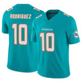 Parkc M.Dolphins #10 Jacob Rodriguez Player Aqua Limited Vapor F.U.S.E. Home Game Stitched Jerseys