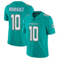 Parkc M.Dolphins #10 Jacob Rodriguez Player Aqua Limited Vapor Untouchable Home Game Stitched Jerseys