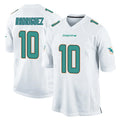 Parkc M.Dolphins #10 Jacob Rodriguez Player White Home Game Stitched Jerseys