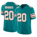 Parkc M.Dolphins #20 Jordyn Brooks Player Aqua Limited Alternate Vapor F.U.S.E. Home Game Stitched Jerseys