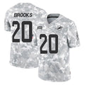 Parkc M.Dolphins #20 Jordyn Brooks Player Arctic Camo Salute To Service Limited Game Stitched Jerseys