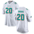 Parkc M.Dolphins #20 Jordyn Brooks Player White Limited Home Game Stitched Jerseys