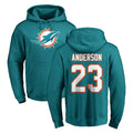 Parkc M.Dolphins #23 Zayne Anderson Player Aqua LOGO Pullover Hoodies Limited Stitched Jerseys