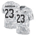 Parkc M.Dolphins #23 Zayne Anderson Player Arctic Camo Salute To Service Limited Game Stitched Jerseys