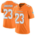 Parkc M.Dolphins #23 Zayne Anderson Player Orange Limited Home Game Stitched Jerseys