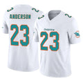 Parkc M.Dolphins #23 Zayne Anderson Player White Limited Vapor F.U.S.E. Home Game Stitched Jerseys