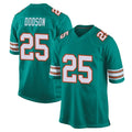 Parkc M.Dolphins #25 Tyrel Dodson Player Aqua Alternate Home Game Stitched Jerseys