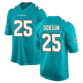 Parkc M.Dolphins #25 Tyrel Dodson Player Aqua Home Game Stitched Jerseys