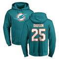Parkc M.Dolphins #25 Tyrel Dodson Player Aqua LOGO Pullover Hoodies Limited Stitched Jerseys