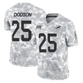 Parkc M.Dolphins #25 Tyrel Dodson Player Arctic Camo Salute To Service Limited Game Stitched Jerseys