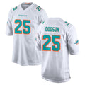 Parkc M.Dolphins #25 Tyrel Dodson Player White Limited Home Game Stitched Jerseys