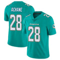Parkc M.Dolphins #28 De'Von Achane Player Aqua Limited Vapor Untouchable Home Game Stitched Jerseys