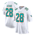 Parkc M.Dolphins #28 De'Von Achane Player White Limited Home Game Stitched Jerseys