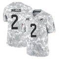 Parkc M.Dolphins #2 Malik Willis Player Arctic Camo Salute To Service Limited Game Stitched Jerseys
