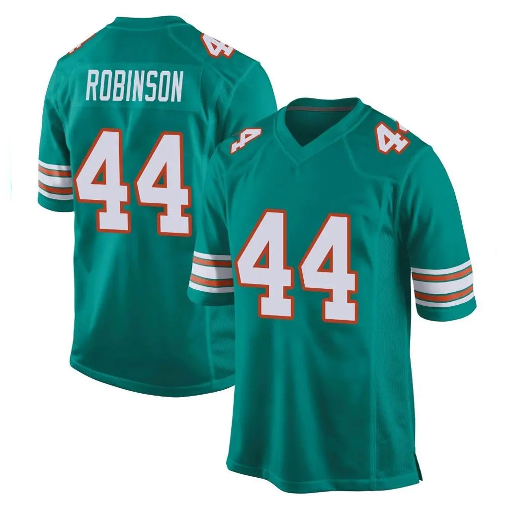 Parkc M.Dolphins #44 Chop Robinson Player Aqua Alternate Home Game Stitched Jerseys