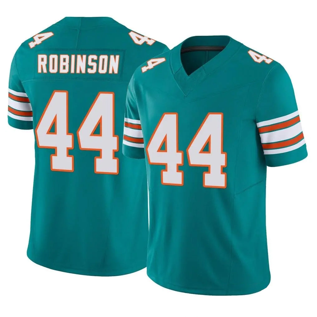 Parkc M.Dolphins #44 Chop Robinson Player Aqua Limited Alternate Vapor F.U.S.E. Home Game Stitched Jerseys