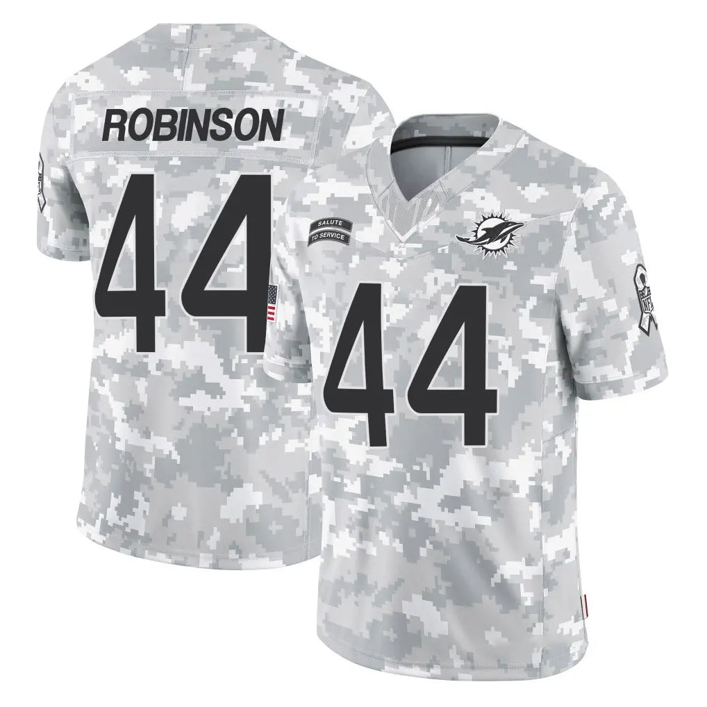 Parkc M.Dolphins #44 Chop Robinson Player Arctic Camo Salute To Service Limited Game Stitched Jerseys
