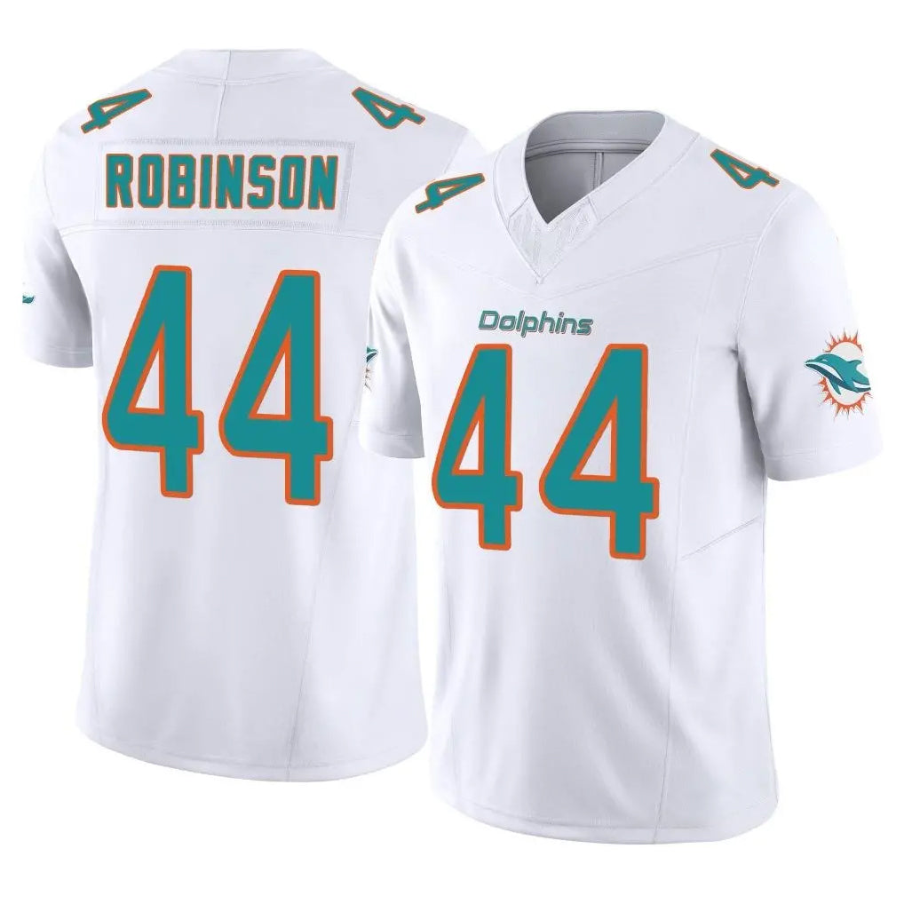 Parkc M.Dolphins #44 Chop Robinson Player White Limited Vapor F.U.S.E. Home Game Stitched Jerseys