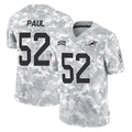 Parkc M.Dolphins #52 Patrick Paul Player Arctic Camo Salute To Service Limited Game Stitched Jerseys