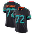 Parkc M.Dolphins #72 Jonah Savaiinaea Player Black Limited Pitch Rivalries Collection Home Game Stitched Jerseys
