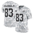 Parkc M.Dolphins #83 Kevin Coleman Jr. Player Arctic Camo Salute To Service Limited Game Stitched Jerseys