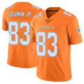 Parkc M.Dolphins #83 Kevin Coleman Jr. Player Orange Limited Home Game Stitched Jerseys