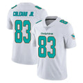 Parkc M.Dolphins #83 Kevin Coleman Jr. Player White Limited Vapor Untouchable Home Game Stitched Jerseys