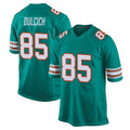 Parkc M.Dolphins #85 Greg Dulcich Player Aqua Alternate Home Game Stitched Jerseys