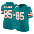 Parkc M.Dolphins #85 Greg Dulcich Player Aqua Limited Alternate Vapor F.U.S.E. Home Game Stitched Jerseys