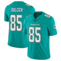 Parkc M.Dolphins #85 Greg Dulcich Player Aqua Limited Vapor Untouchable Home Game Stitched Jerseys