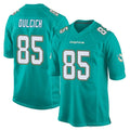Parkc M.Dolphins #85 Greg Dulcich Player Aqua Team Color Home Game Stitched Jerseys