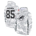Parkc M.Dolphins #85 Greg Dulcich Player Arctic Camo Salute to Service Hoodies Limited Game Stitched Jerseys