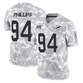 Parkc M.Dolphins #94 Jordan Phillips Player Arctic Camo Salute To Service Limited Game Stitched Jerseys