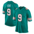 Parkc M.Dolphins #9 Joshua Uche Player Aqua Alternate Home Game Stitched Jerseys
