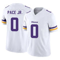 Parkc M.Vikings #0 Ivan Pace Jr. Player White Limited Vapor F.U.S.E. Home Game Stitched Jerseys