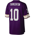 Parkc M.Vikings #10 Fran Tarkenton Mitchell & Ness Purple Legacy Replica Jersey