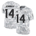 Parkc M.Vikings #14 Jauan Jennings Player Arctic Camo Salute To Service Limited Game Stitched Jerseys