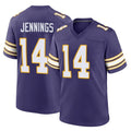 Parkc M.Vikings #14 Jauan Jennings Player Purple Classic Home Game Stitched Jerseys
