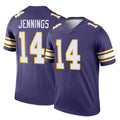 Parkc M.Vikings #14 Jauan Jennings Player Purple Limited Classic Home Game Stitched Jerseys