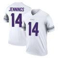 Parkc M.Vikings #14 Jauan Jennings Player White Alternate Legend Home Game Stitched Jerseys