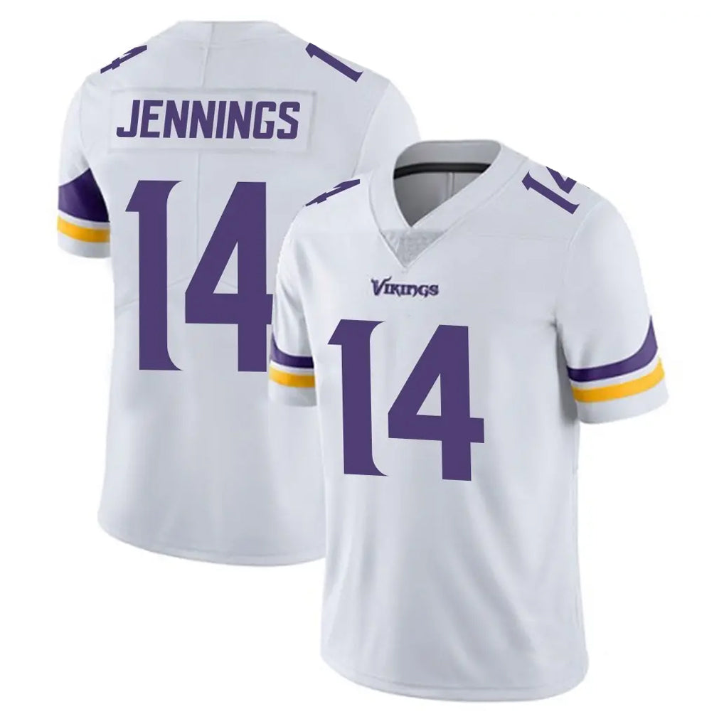 Parkc M.Vikings #14 Jauan Jennings Player White Limited Vapor Untouchable Home Game Stitched Jerseys