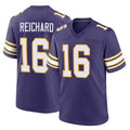 Parkc M.Vikings #16 Will Reichard Player Purple Classic Home Game Stitched Jerseys