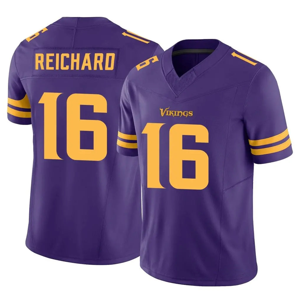 Parkc M.Vikings #16 Will Reichard Player Purple Limited Alternate Vapor F.U.S.E. Home Game Stitched Jerseys