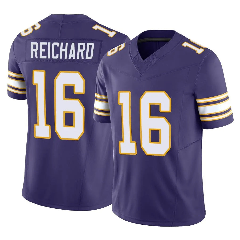Parkc M.Vikings #16 Will Reichard Player Purple Limited Classic Vapor F.U.S.E. Home Game Stitched Jerseys